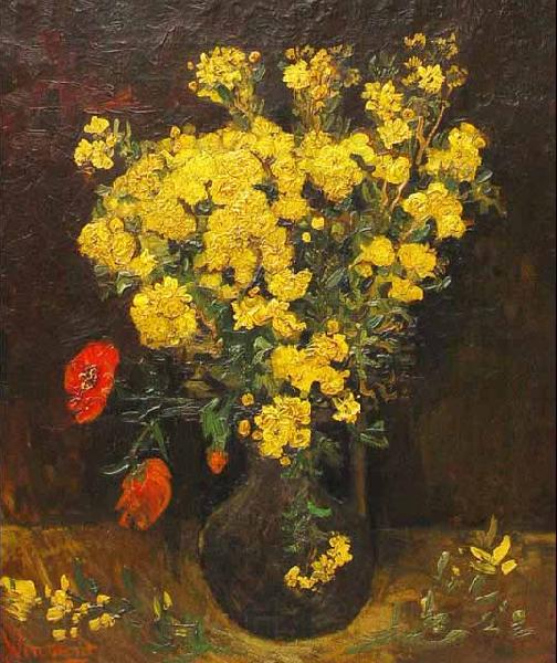 Vincent Van Gogh Poppy Flowers